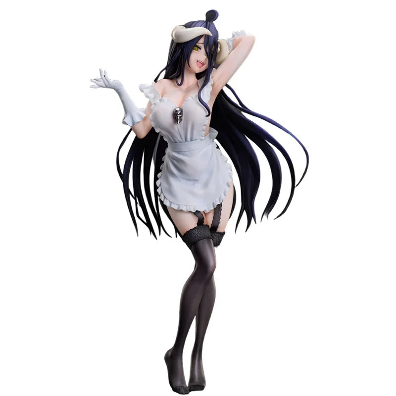 In Stock Original Taito ElCOCO Overlord Albedo PVC Anime Character Model Collection Desktop Decoration Toys Festival Gifts