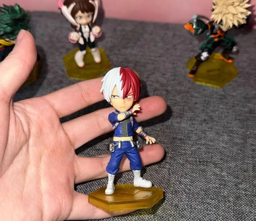 2026 in stock 100% genuine Japanese original anime Q ver Midoriya Izuku/Bakugou Katsuki/OCHACO URARAKA PVC action figure