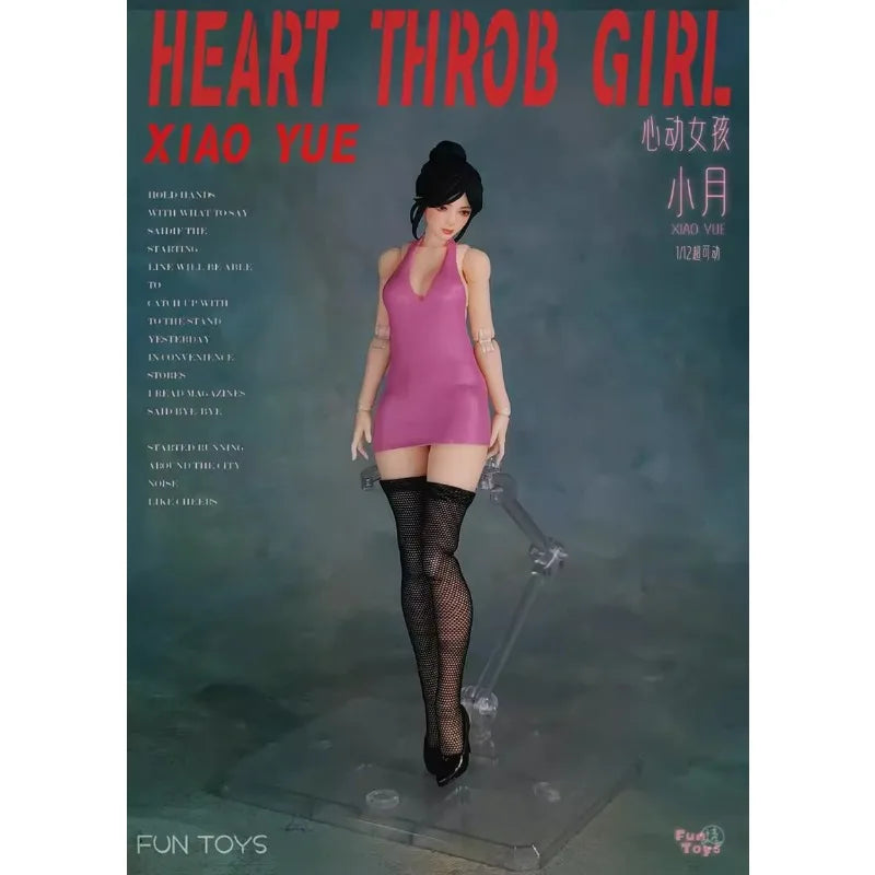 Presale FUNFOYS 1/12 Scale Action Figures Xiao Yue Beauty Oriental Super Articulated Beauty Dolls Body Decor