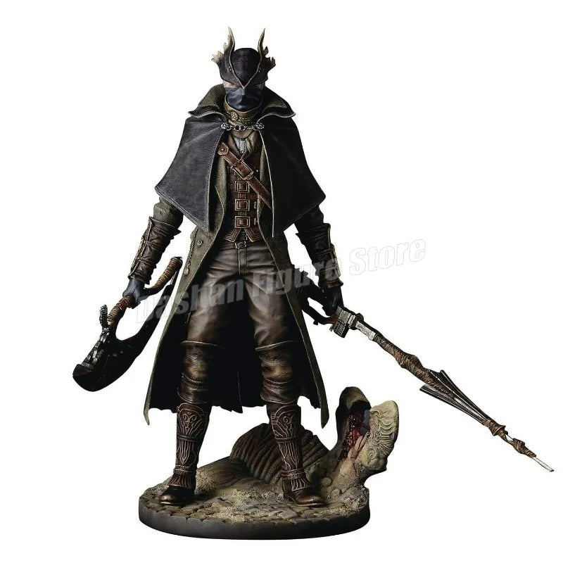 Bloodborne The Old Hunters Action Figure Statue 31cm Collection Ornaments Game Hunter Eileen The Crow Henryk Figurine Model Toys