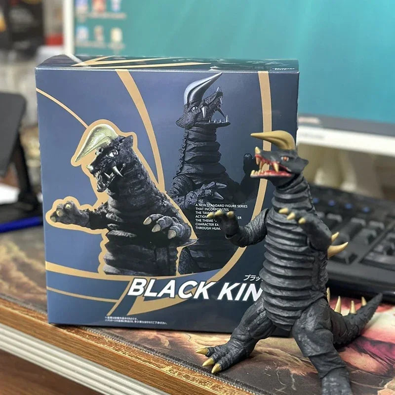 Anime Bodyguard Monster Black King Action Figure Cartoon SHF Monster Figure Movable Model PVC Collectible Ornaments Doll Toys
