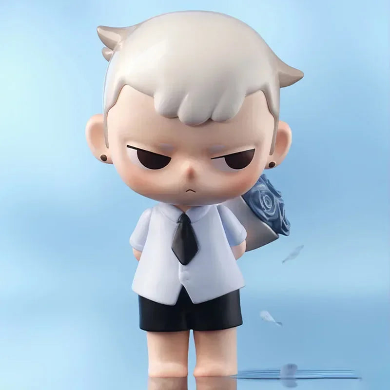 POPMART KUBO Breathing In Series Mystery Box Anime PVC 100 % Original Actionfigurensammlung Modell Desktop-Ornamente Puppenspielzeug