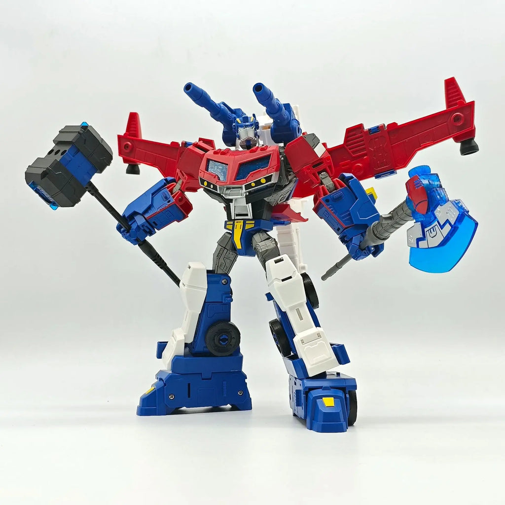 BAIWEI Transformation TW-1036 TW1036 Animated 08 RepairTeam Captain OP Fire Truck Action Figure Model Doll Christmas Gift