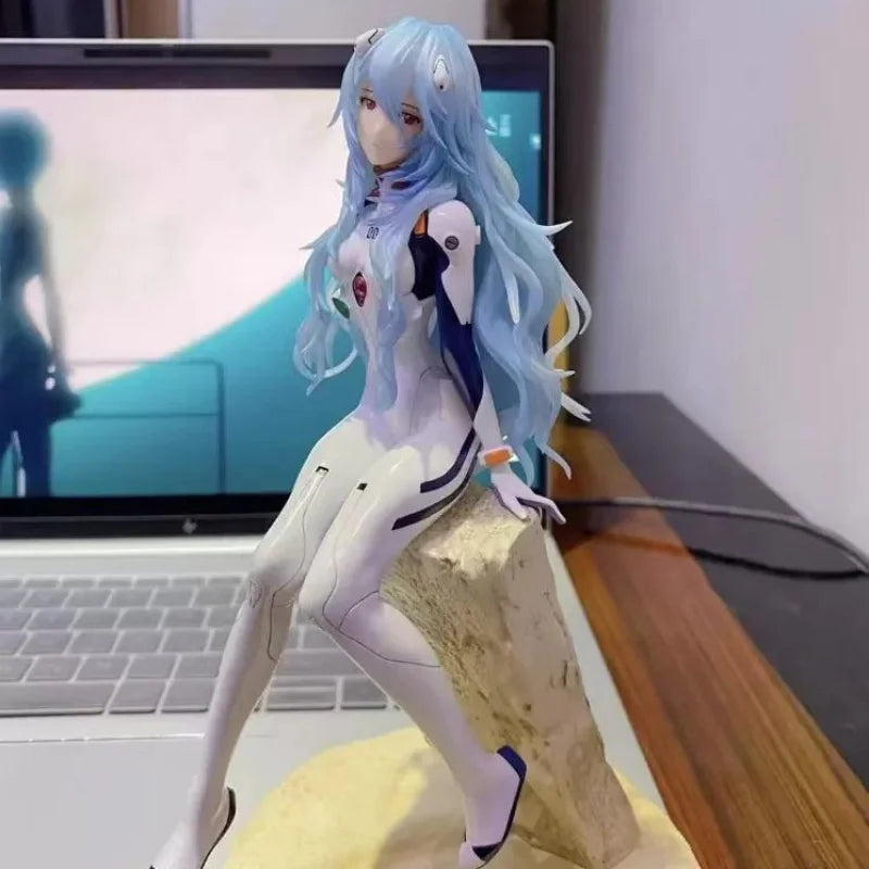 New Century Evangelion Anime Accessories Mech Asuka GK Handmade Pretty Girl Statue Trendy Play Gift High Quality