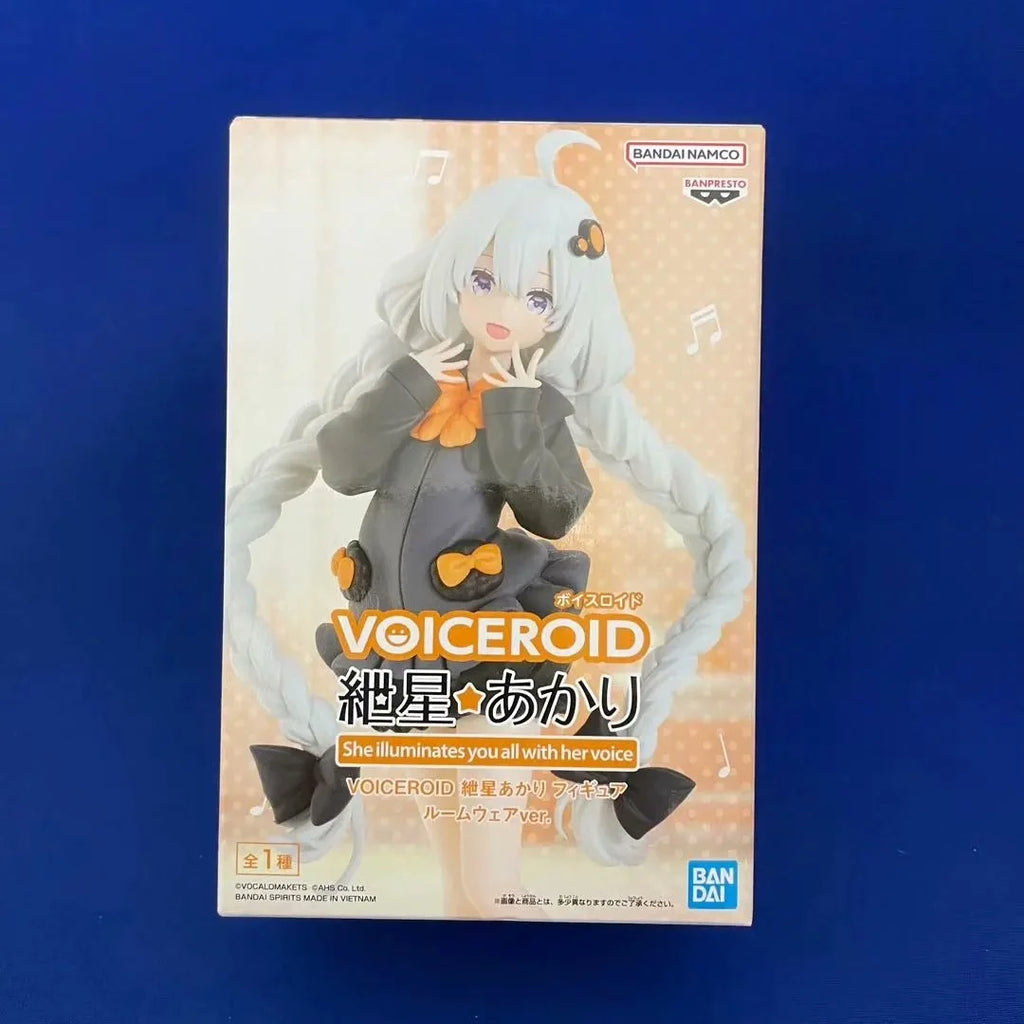 In Stock BANDAI Genuine Banpresto VOCALOID Yuzuki Yukari Tsurumaki Maki Kizuna Akari Anime Action Figure Collectible Model Toys