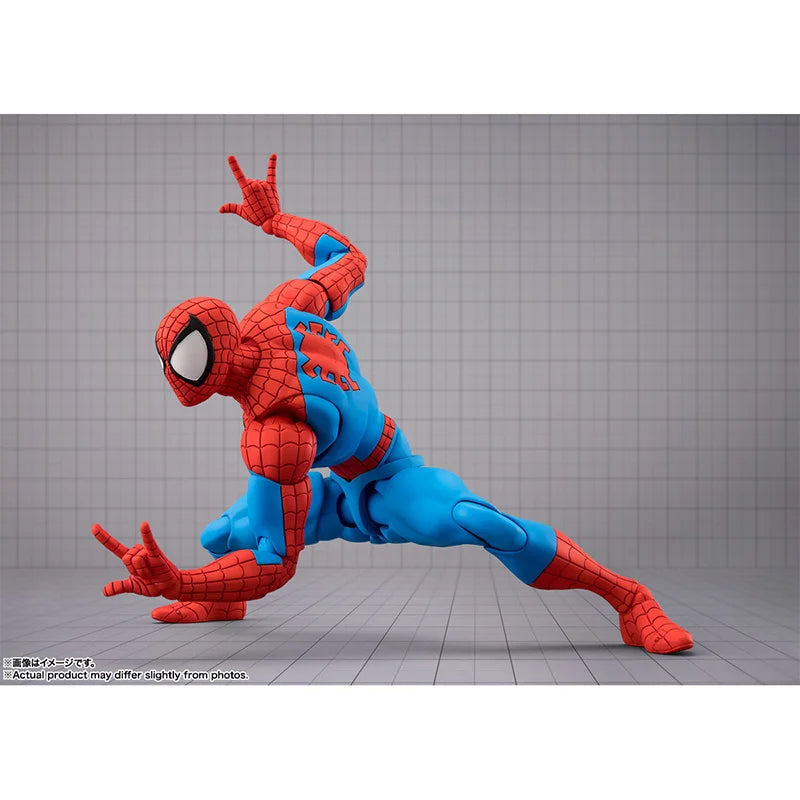 Original Genuine Bandai S.H.Figuarts Spiderman Marvel's Gamerverse Figure Anime Action Model Collectible Toys Gift