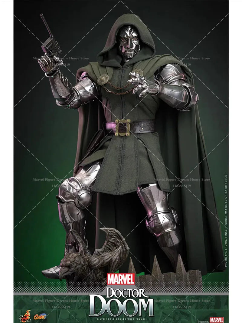 Height About 33.5CM  1/6 Scale Victor Doom 12-inch Full Set Action Figure Soldier In Stock HotToys HT CMS022B Special Edition