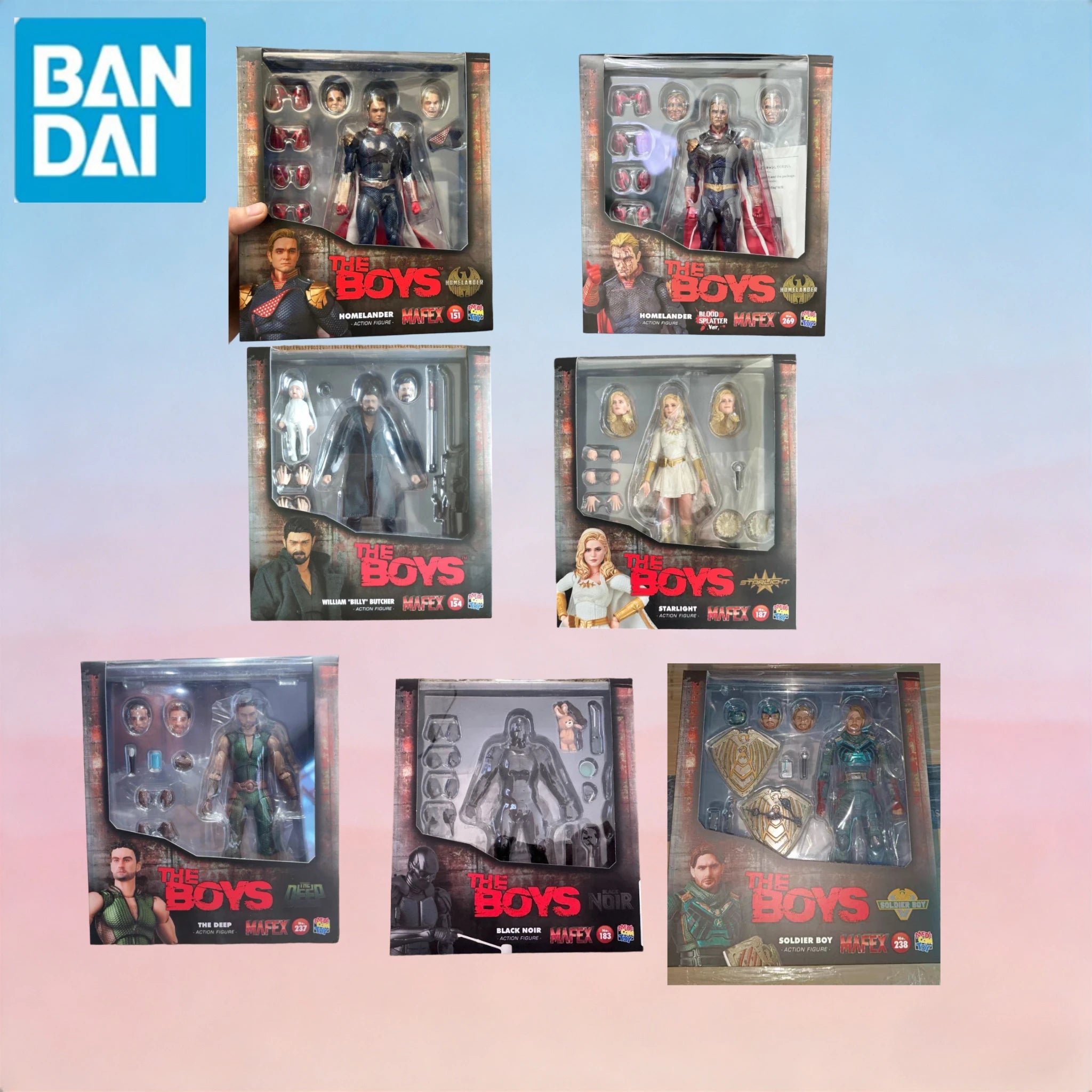 In Stock Genuine Original MAFEX The Boys 1/12 Action Figure Model Collectible Gift