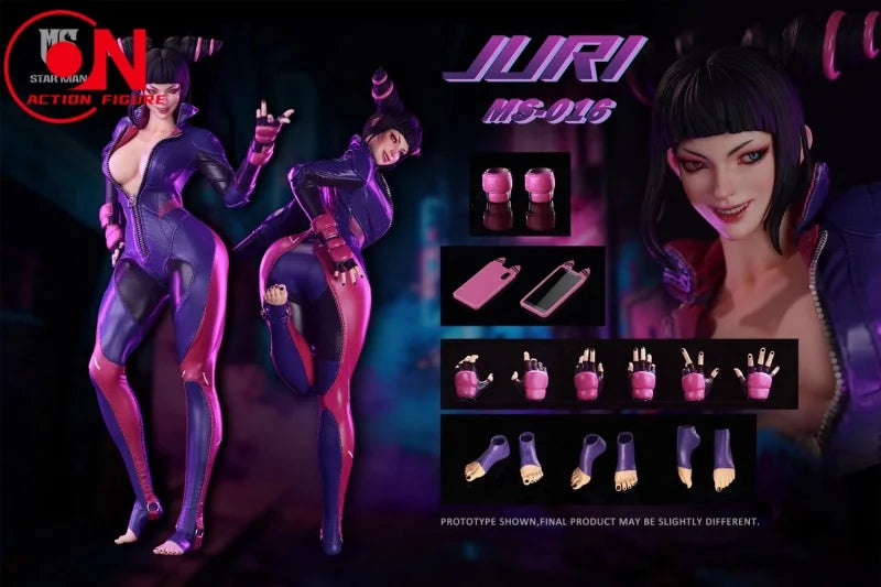 2026 Q3 STAR MAN MS-016 1/6 Scale Female Fighter Zhu Movable Eyes Action Figure Full Set Anime Action Collection Figure Model
