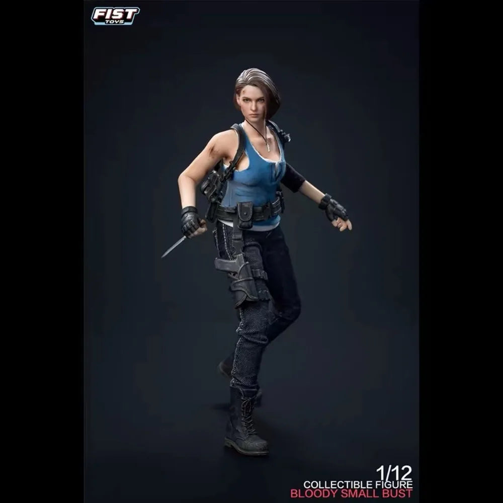 New Product Pre-sale: FIST TOYS 1/12 Scale Resident Evil Jill FIST-002 Classic Combat Girl Collectible Action Figure Model Toy