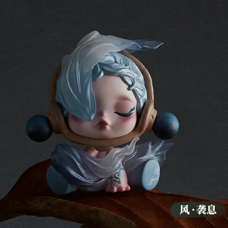 POP MART SKULLPANDA The Ink Plum Blossom Series Blind Box Mystery Box Guess Bag Toys Doll Cute Anime Figure Desktop Ornaments