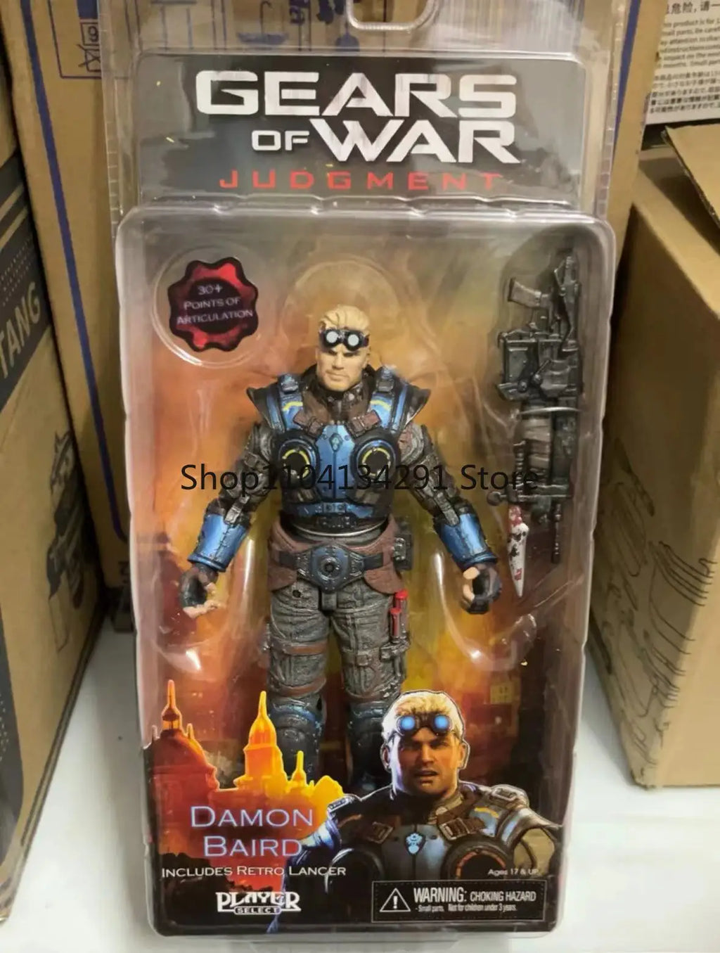 Original Storm Toys 1/12 Marcus Fenix Gears of War Soldier Model 6'' Beast Rider 18 cm Action Figure Model Gift Collection
