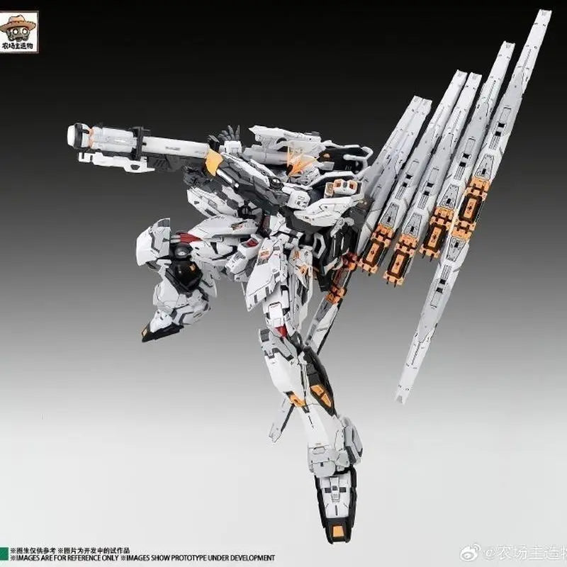 【IN STOCK】NCZZW Model RX-93 Nu Fighter Action Figure CMM GK Style 1/100 Scale Assembly Model Kit 24cm UC Anime Figures Gift