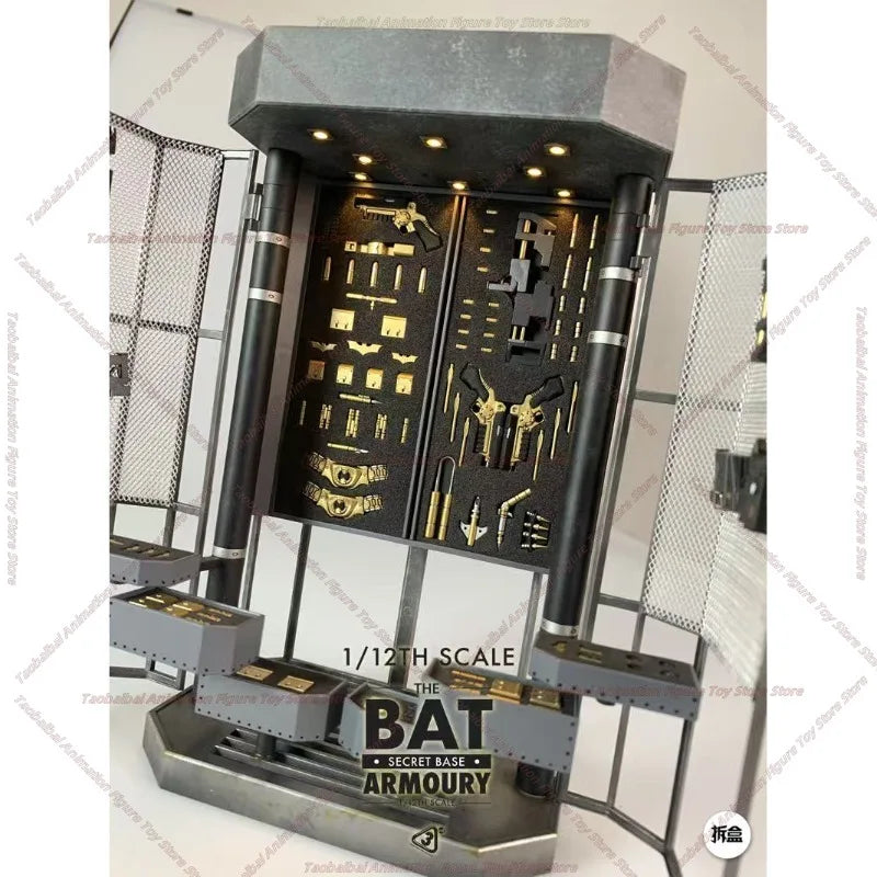 In Stock 2goodco 1/12 Batman Gnaku INART Bell Dark Knight Rises Scene Model Toys Collection Gifts