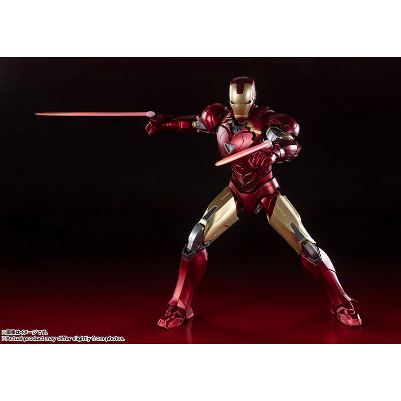 In Stock Bandai S.H.Figuarts Iron Man Mark 6 THE INFINITY SAGA Action Figure Anime Model Collectible Toys Gift