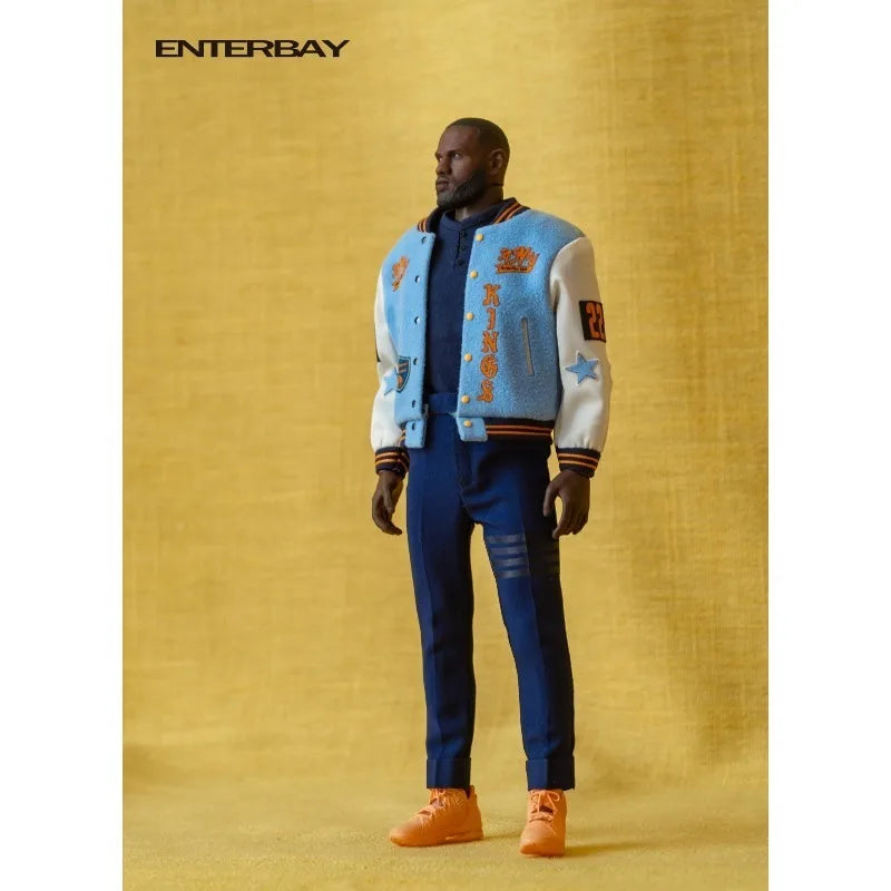 In Stock ENTERBAY 1/9 NBA LeBron James MM-1210 Action Figure Collection Series