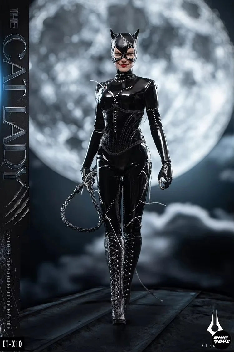 IN STOCK ETERNAL  ET-X10 Normal Version 1/6 Catwoman Anti-hero Action Penguin Soldier Scene Ornament 12" Cat Lady Model Toy