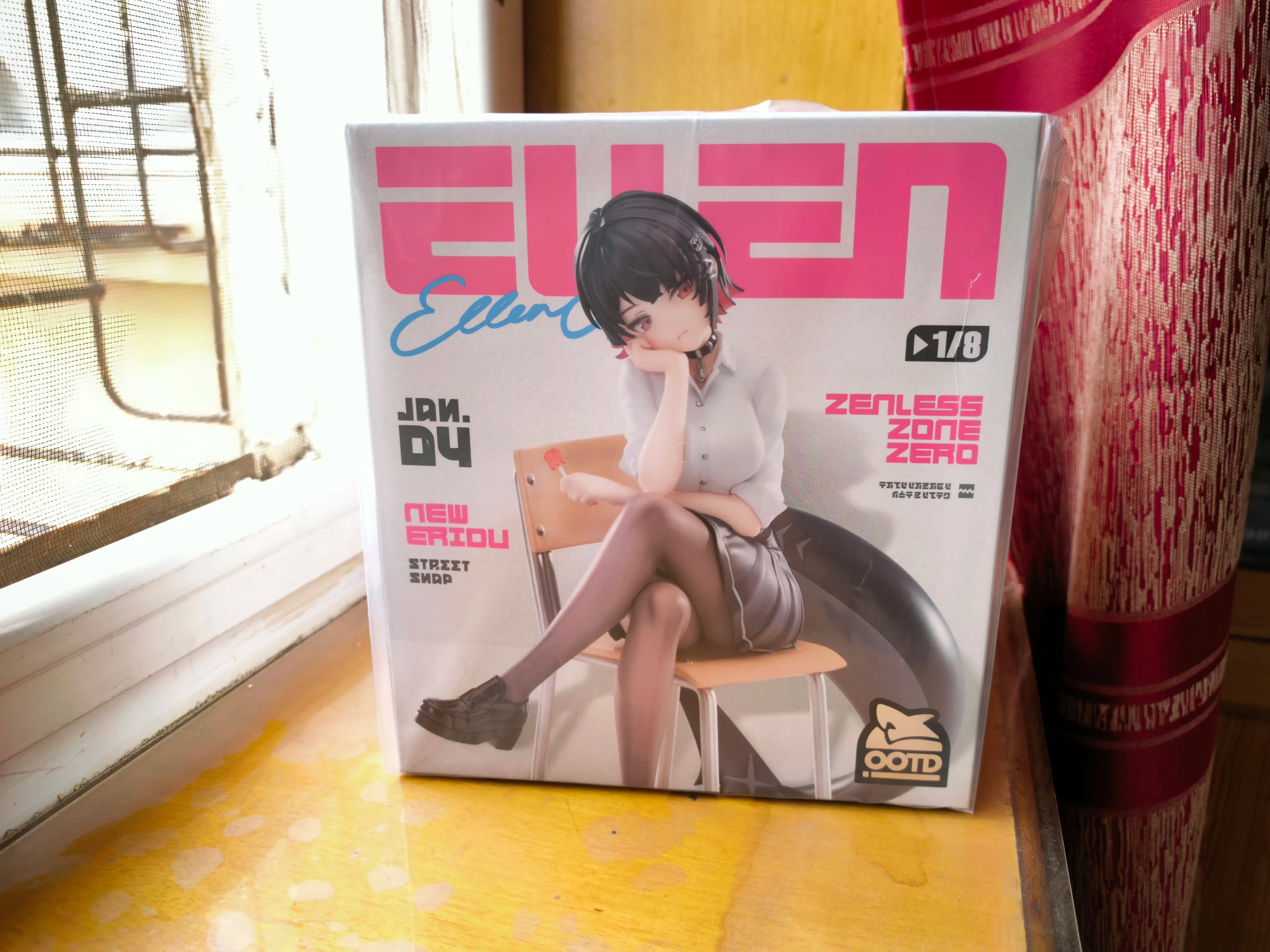 Auf Lager Original Ellen Joe Von Montag Bis Freitag Ver. Anime Figur Zenless Zone Null Limepie Spiel Merch Desktop Sammlerstücke