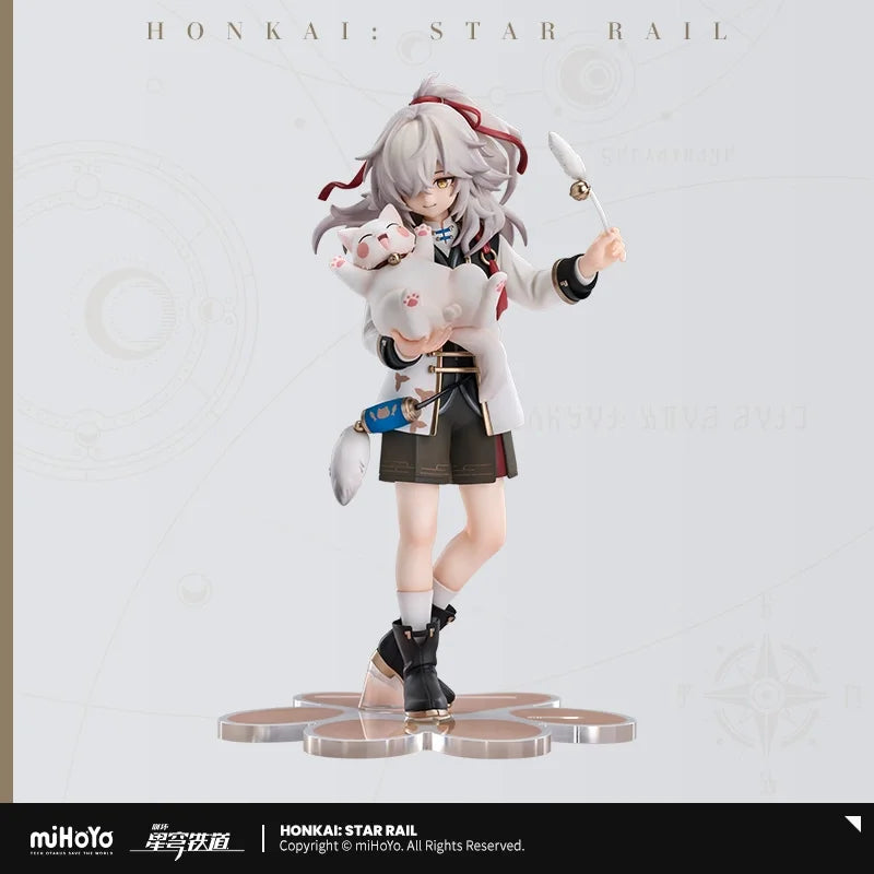 MiHoYo Honkai Star Rail Tiny Cat Series Jing Yuan Figure Official Collectible Gift for Fans