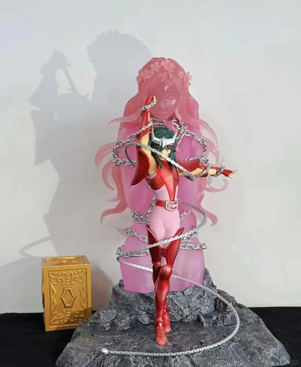 New In Stock Saint Seiya Action Figure - Gemini Saga Pisces Abrodia Athena Andromeda - Collectible Handpiece Toy Gift For Fans