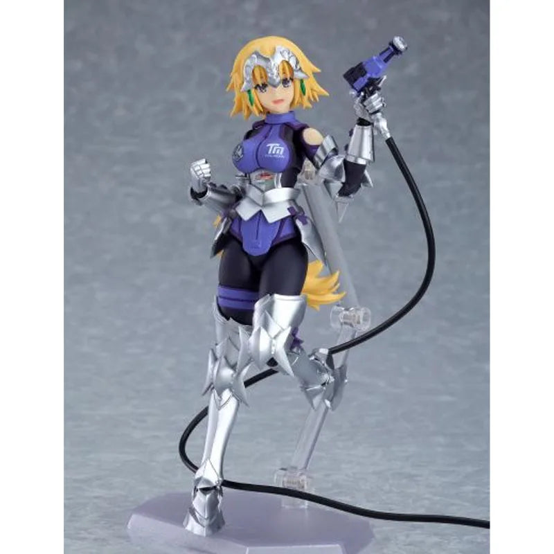 GSC Original FIGMA Jeanne D'Arc Racing Girl Ver. Anime Action Figures Toys for Boys Christmas Gift Collectible Model Ornaments