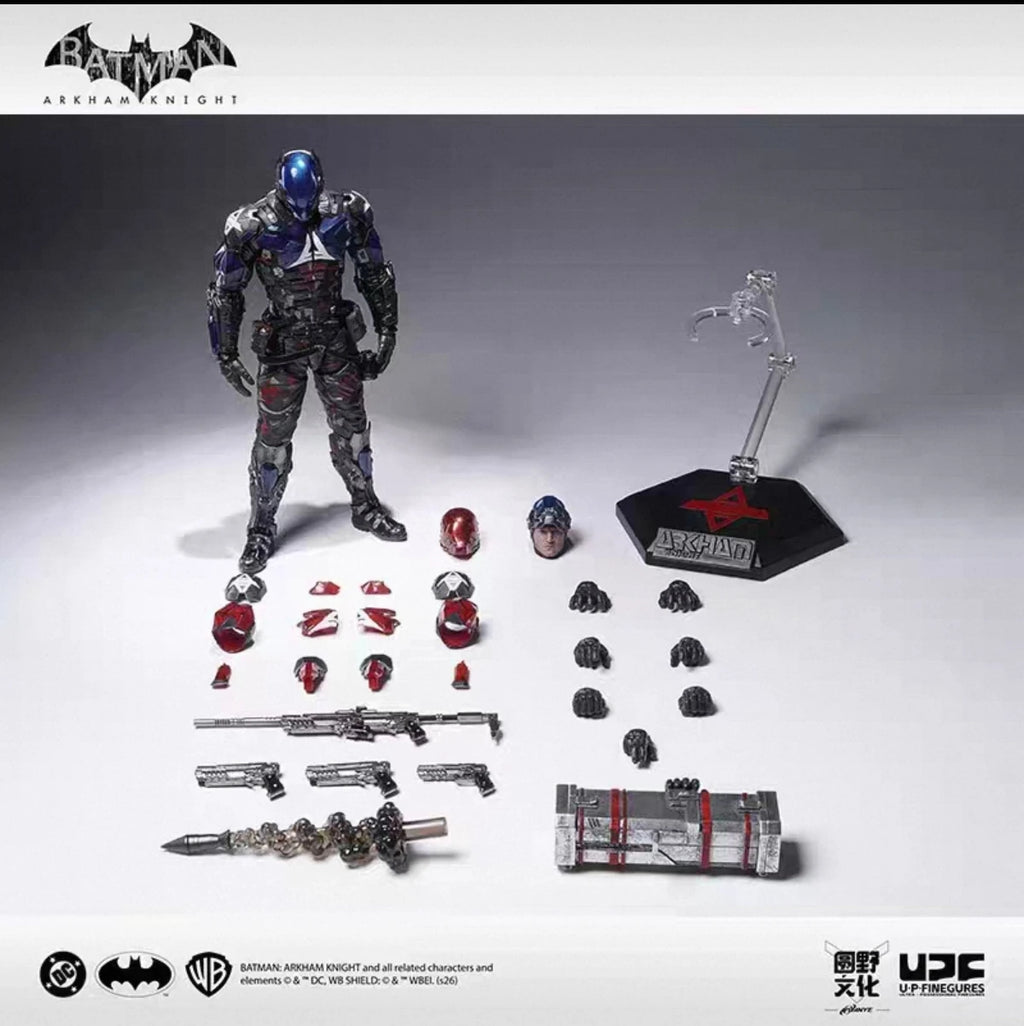 In Stock LPZZ 1/12 Scale DC Batman Deathstroke Red Hood Action Figure Arkham Knight Dark Nights Metal Gift Collectible