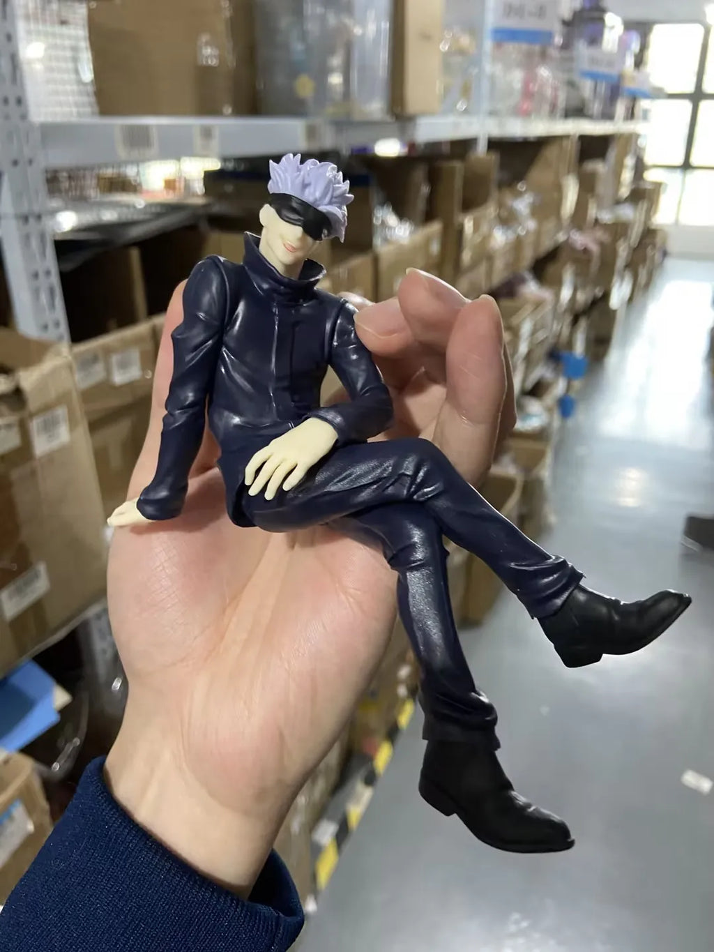 11cm New Gojo Satoru Anime Jujutsu Kaisen Action Figure Itadori Yuji Seated Noodle Stopper Model Toys Japanese Dolls Hobbies 