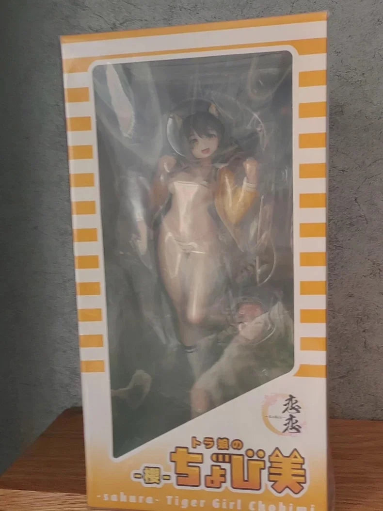 Koikoi -Sakura- Original "Tiger Girl Mimei" - Soft-Touch Paint Figure, Fashionable Collectible (New Product, In Stock)