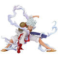 Аниме One Piece Sun God Nika Luffy Squatting Character Handmade PVC Model Anime Periferna Decoration Ornament Birthday Party