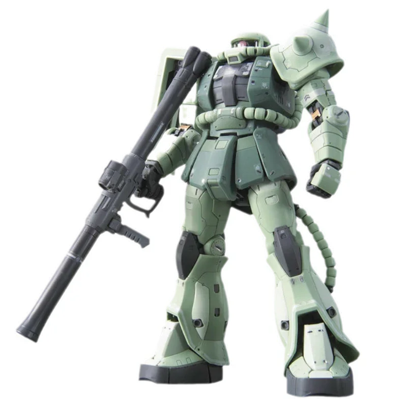 Spot Direct Delivery Bandai Original Anime GUNDAM Model RG MS-06S ZAKUⅡ MS-06F ZAKUⅡ Action Figure Assembly Toys for Children