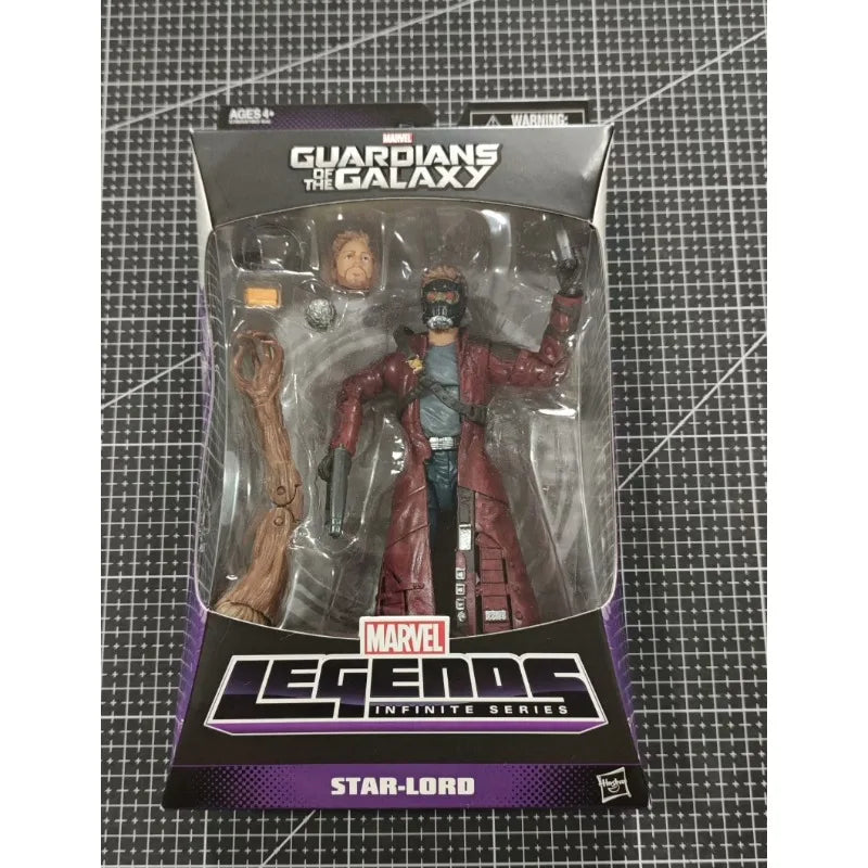 New Original Hasbro MARVEL STAR-LORD Action Figure Model Toy Birthday Gift Collection