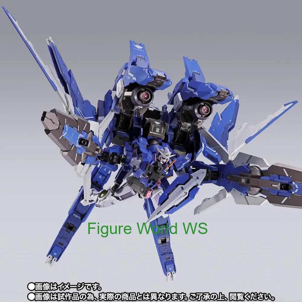 BANDAI Mobile Suit Gundam 00  METAL BUILD GN ARMS TYPE-E GN+GNR-001E GUN-001+GNR-001E GN ARMOR TYPE-E   Authentic  Figure Model