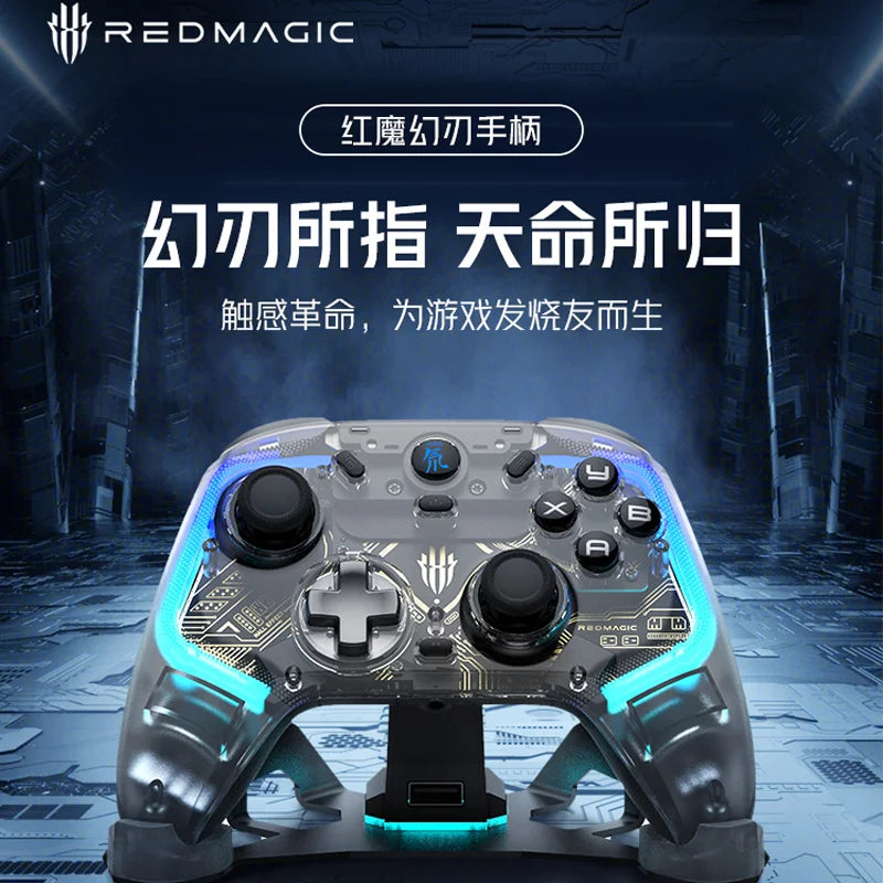 Nubia Red Magic Blade Wireless Bluetooth Game Controller Elite Mobile Phone Feedback Handle For Steam Games Xbox Compatible