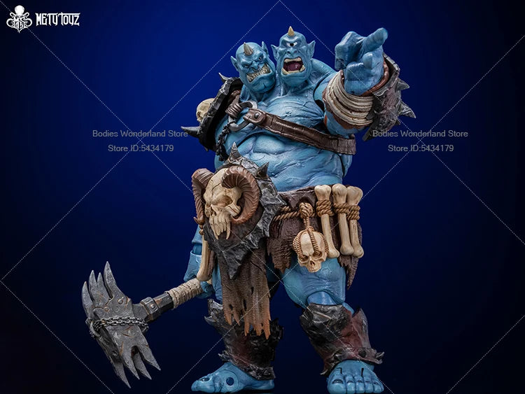 In Stock METYTOYZ 1/10 Scale Skull Crusher Cranial Crusher Adventurer World Ogre Warrior 25cm Action Figure Doll Collection