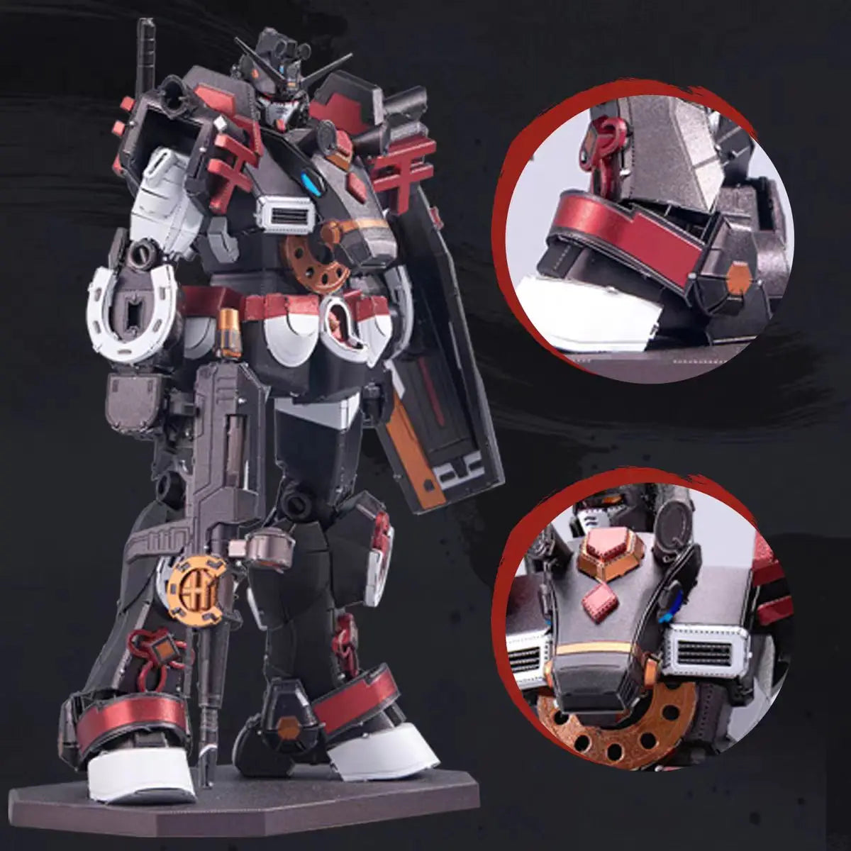 【Original】BNTSH BN METAL WORKS BNMW Zodiac Gundam Wu Ma Kunio Okawara Illustration Version Metal Assembly Model