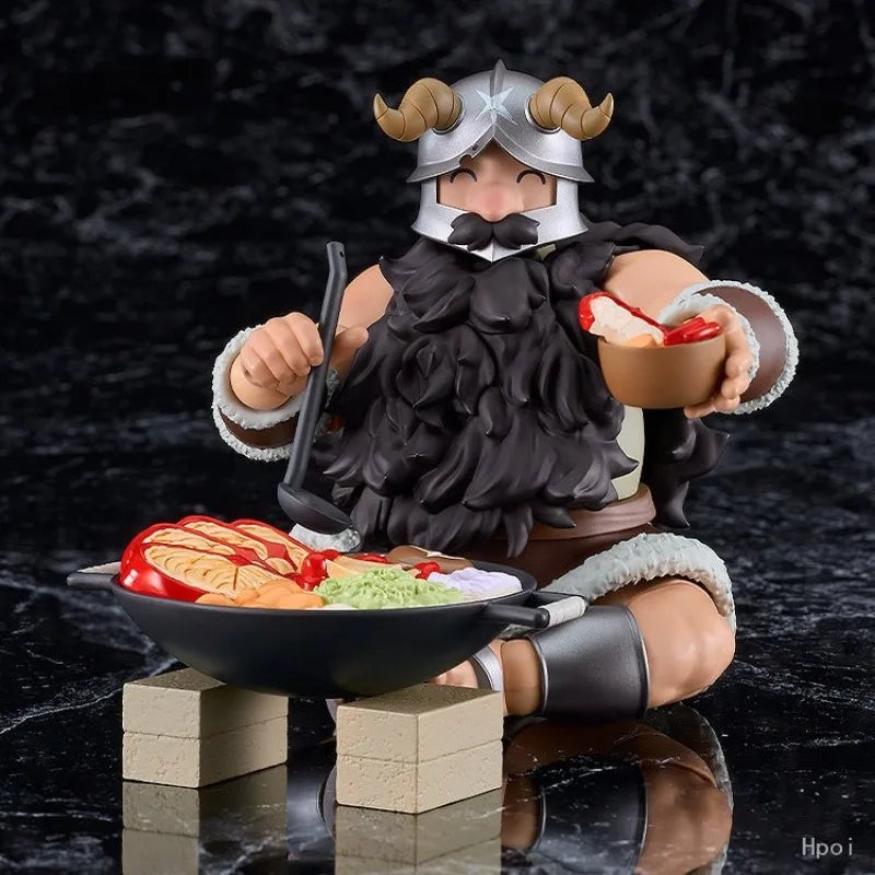 Max Factory figma#657 Delicious in Dungeon Senshi Movable Action Figure with Cooking Tools Accessories Collectible Model Toy