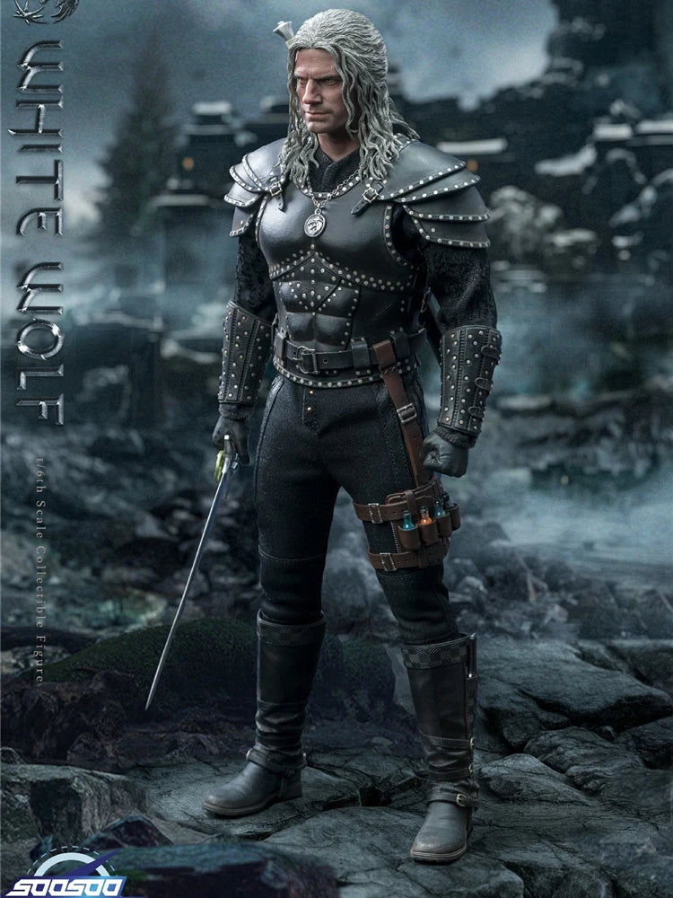 Soosootoys SST048 1/6 Geralt Henry Movable Action Figure Fiction Movie Wolf Wizard Delicate 12" Full Set Soldier Fans Collection