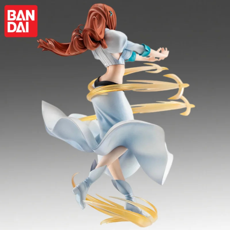 In Stock Bandai Original Megahouse Bleach Inoue Orihime Action Figure Model Doll Brand New Boxed Toys Model Garage