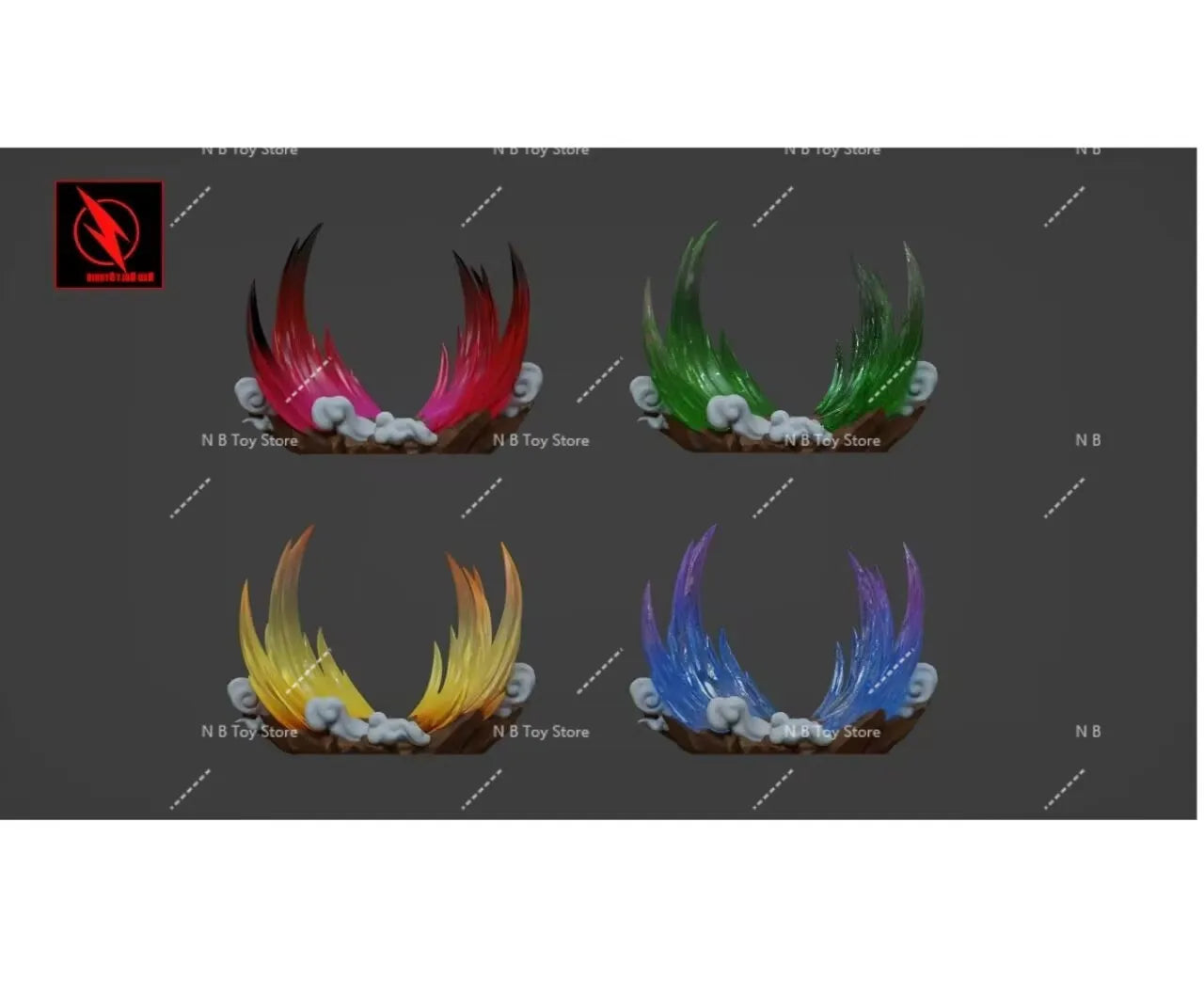 Pre-sale Mythical Dimension Dragon Ball Nordic Day Chasing God Skoll 3 Models and Moon Chasing God Hati Moving Gift Collection