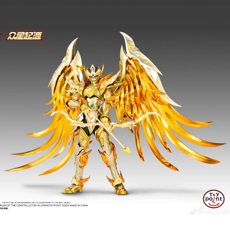 Toypoint/TP Saint Seiya Myth Cloth EXM Sagittarius Aiolos God SOG And Totem/Object Gold Knights of the Zodiac Action Figure