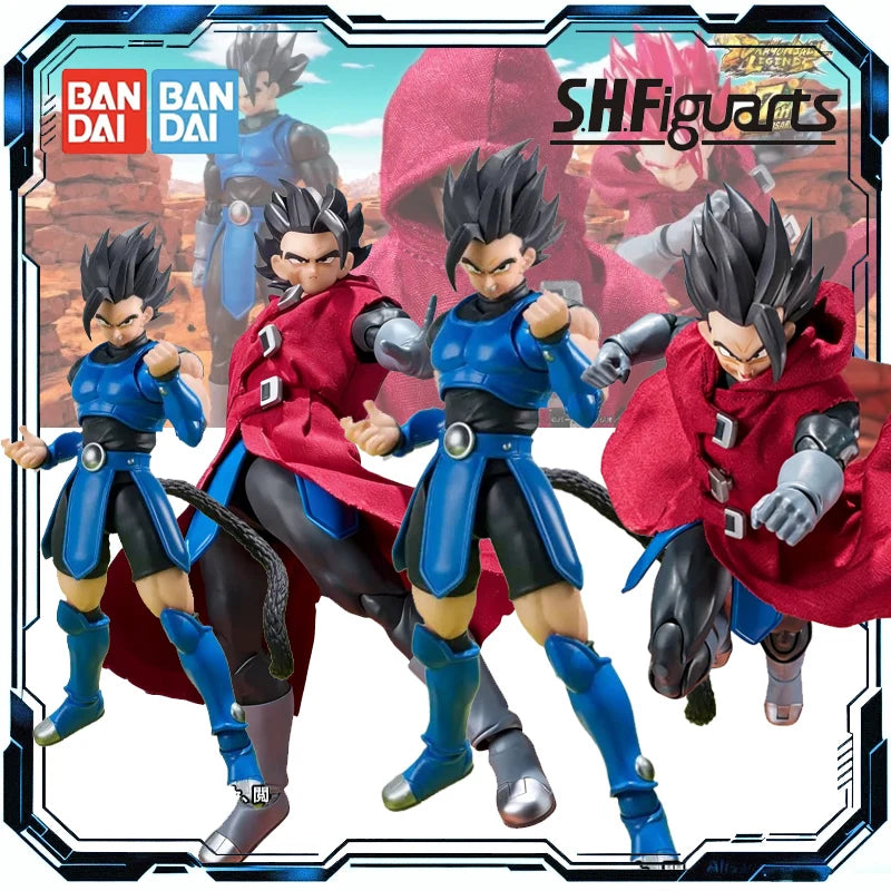 Bandai Original S.H.Figuarts Dragon Ball Legends Shallot Giblet Action Figure Toys for Boys Girls Gift Collectible Ornaments