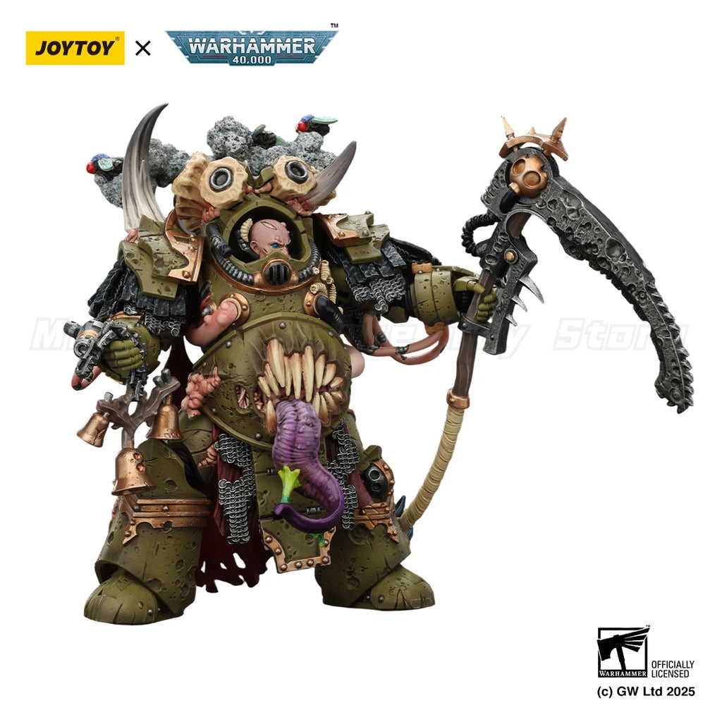 【In stockJOYTOY 1/18 Action Figure Warhammer 40K Death Guard Deathshroud Terminator ChampionToy Gift