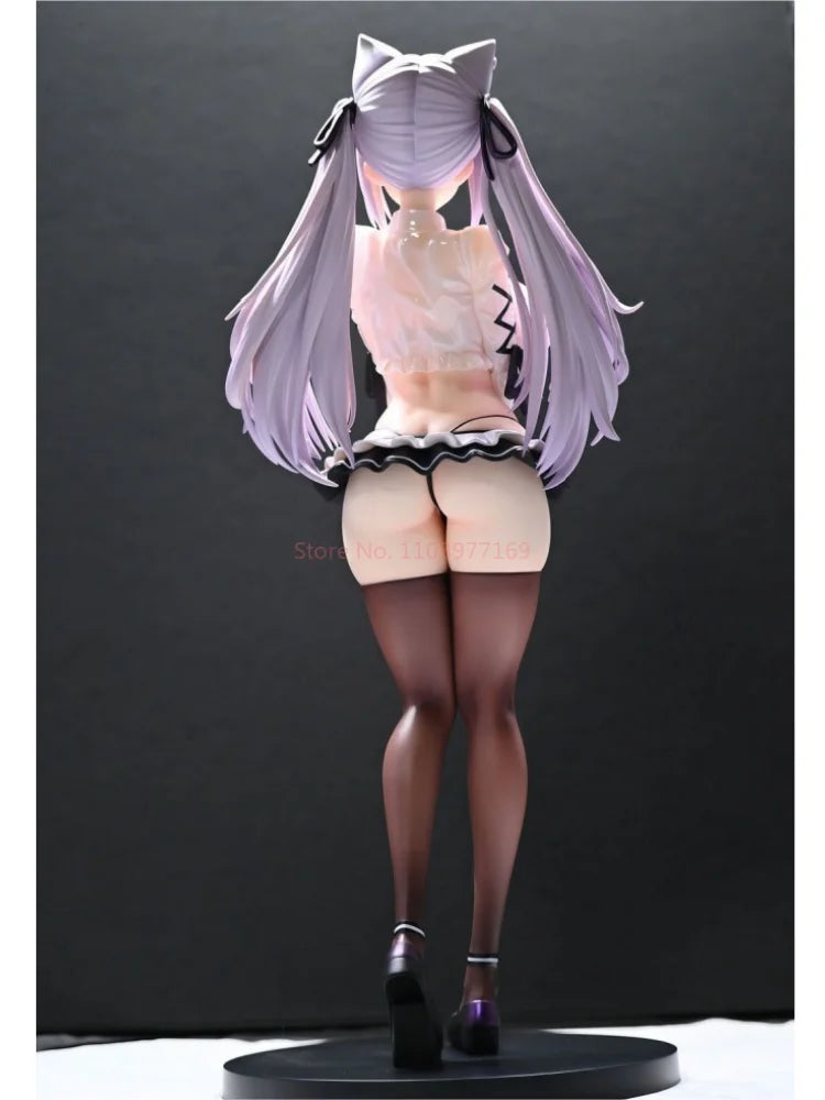 В наличност Siki Anime Alvina-Chan Wet Ver. PVC екшън фигурка Anime PVC модел колекция орнаменти кукли играчки коледни подаръци