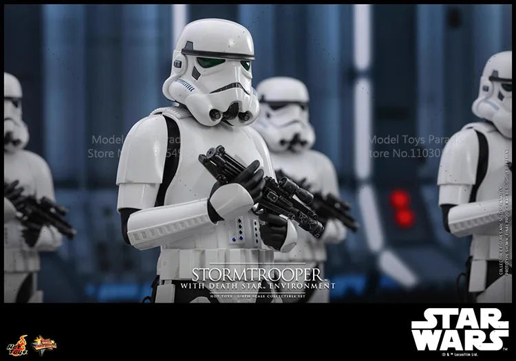 HotToys HT MMS736 1/6 Collectible Toys Stormtrooper Star Wars White Death Star Soldier 12inch Action Figure Model Fans Gifts