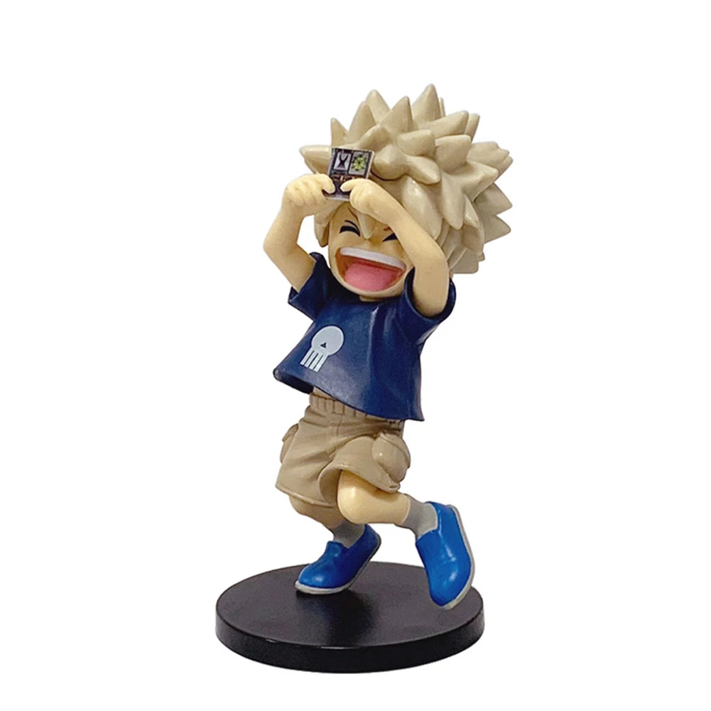 Anime MHA Figure Bakugo Boku Midoriya Izuku Action Figure cute Q-version model Collection Anime Hero Katsuki Bakugo figura Gifts