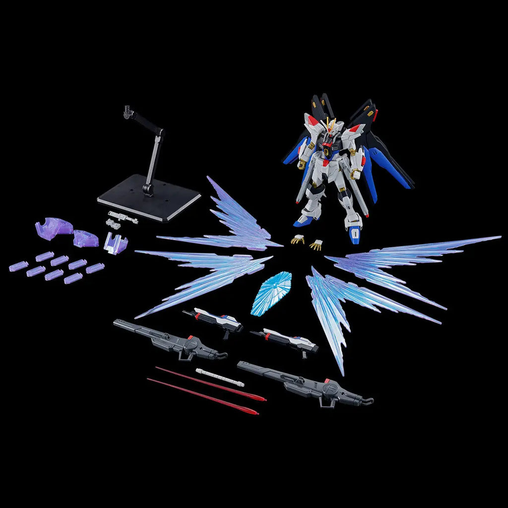 In stock Bandai HG 1/144 Strike Freedom Gundam Type 2 & Wings of Light Effect Set Figures Anime Model Genuine Boxed Toy Gift