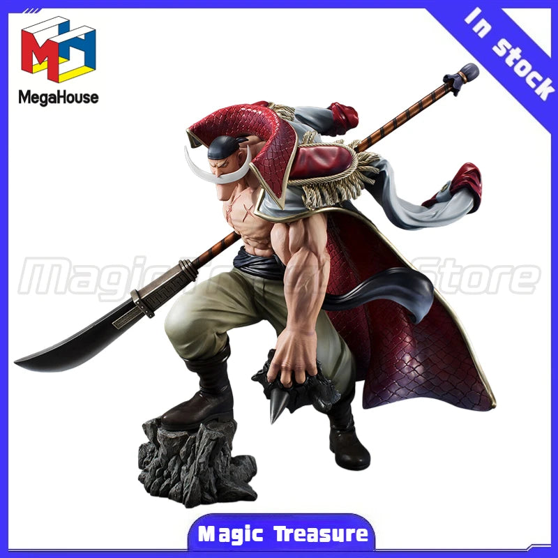 【MT】Original MegaHouse POP NEO-MAXIMUM ONE PIECE EDWARD NEWGATE Figure Toy Collection Decoration