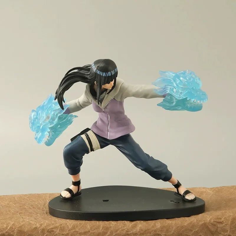 14CM аниме Naruto Hyūga Hinata Shippuuden Palm Senjutsu Battle Model Kakashi Toy Aciton Uchiha Sasuke Figure PVC