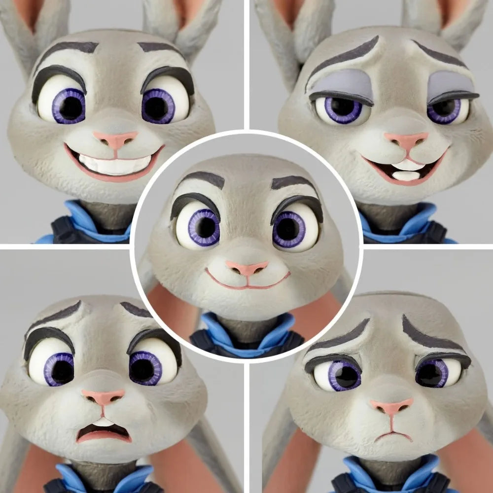 100% in Stock Original Genuine Kaiyodo Zootopia Judy Hopps Anime Character Action Figure Finished Model Gift