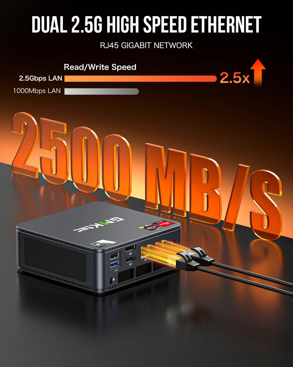 GMKtec M6 ryzen5 mini pc gamer AMD RYZEN 5 6600H DDR5 16GB 500GB 32GB 1TB SSD 5600Mhz NVME Pcie 3.0 Diy Office Gaming computer